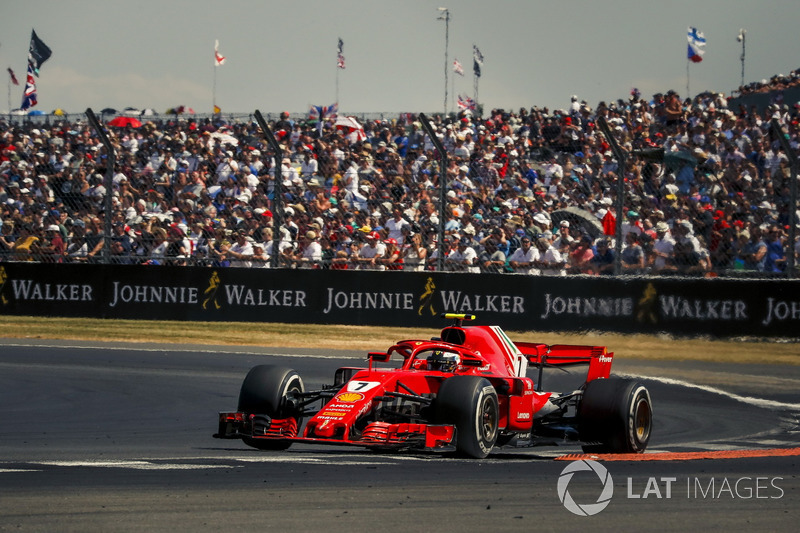 Raikkonen wasn’t amused when Ferrari ignored his strategic suggestion