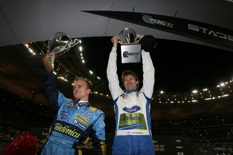 Heikki Kovalainen e Marcus Gronholm