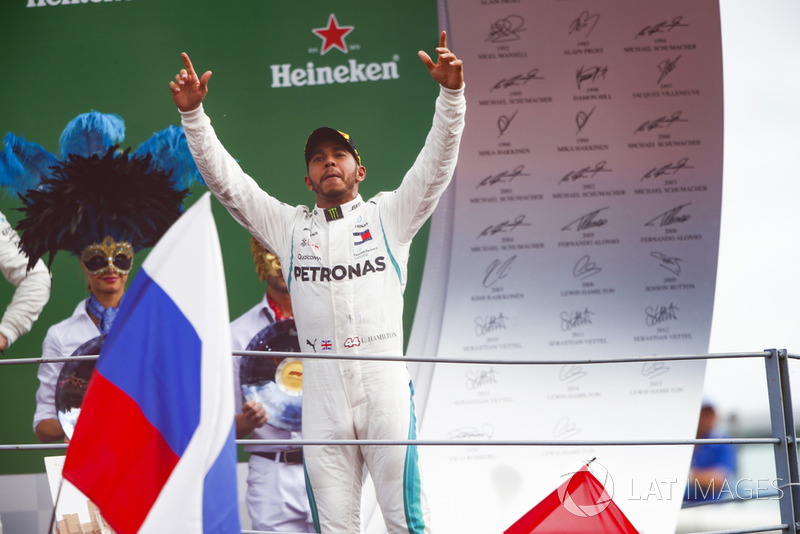 2º Lewis Hamilton: 132 podios