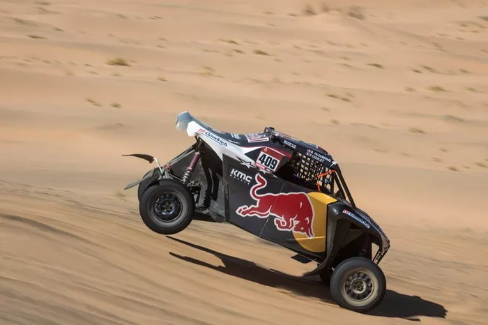 #409 Red Bull Off-Road Team USA OT3: Blade Hildebrand, Francois Cazalet