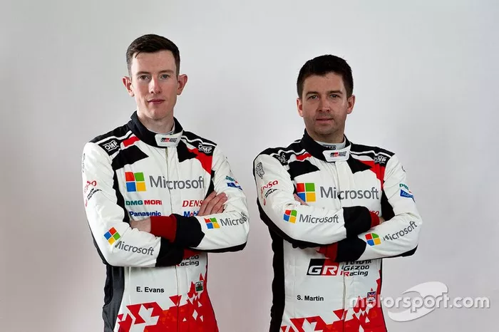 Elfyn Evans, Scott Martin, Toyota Racing