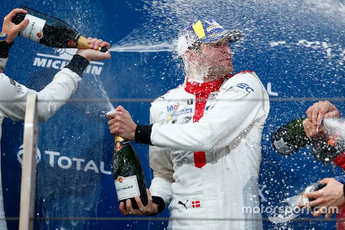 Podio: #92 Porsche GT Team Porsche 911 RSR - 19: Michael Christensen