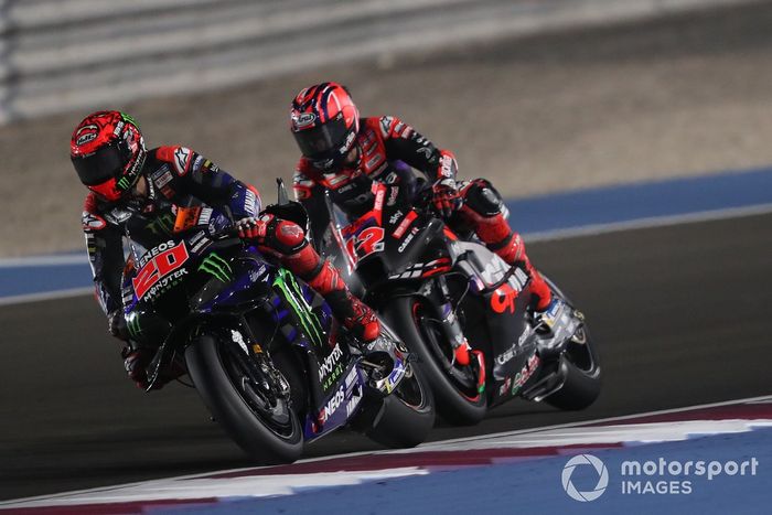 Fabio Quartararo, Yamaha Factory Racing,Maverick Vinales, Aprilia Racing Team 