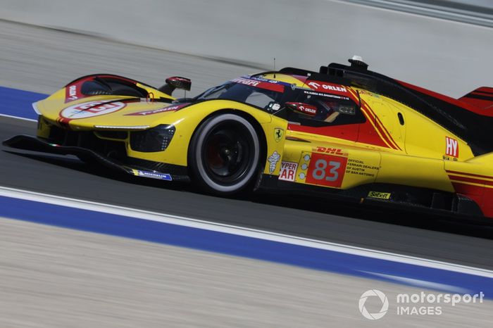 #83 AF Corse Ferrari 499P: Robert Kubica, Robert Shwartzman, Yifei Ye