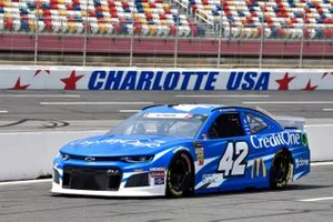  Kyle Larson, Chip Ganassi Racing, Chevrolet Camaro Credit One Bank
