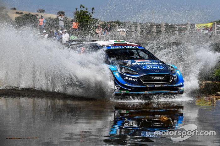 Elfyn Evans, Scott Martin, M-Sport Ford WRT Ford Fiesta WRC