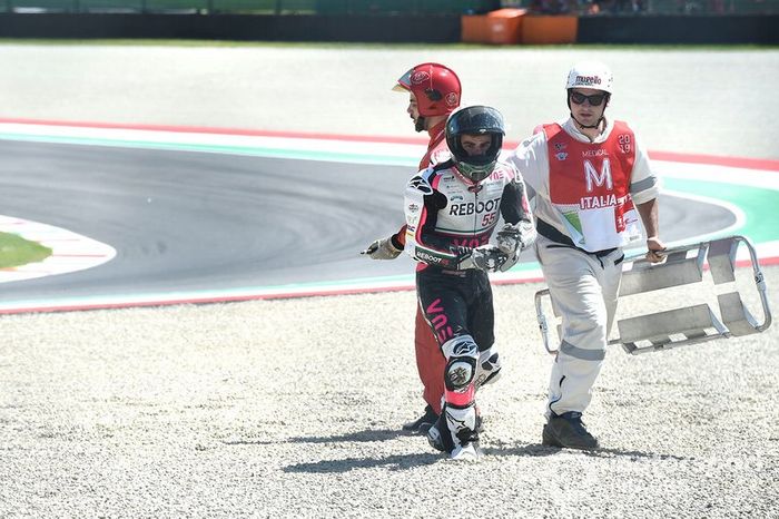 Caída de Romano Fenati, Team O, Andrea Migno, Bester Capital Dubai