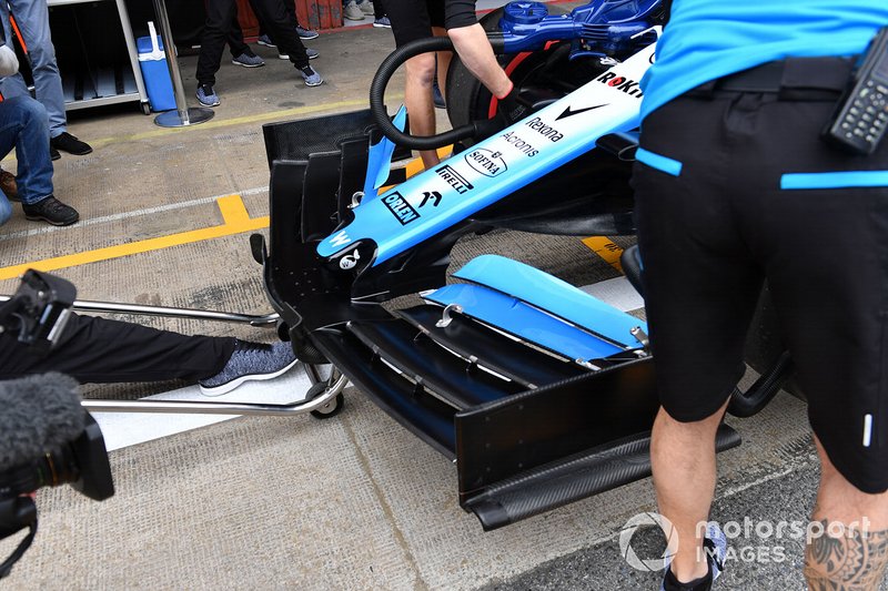 Носовий обтічник і переднє антикрило Williams FW42
