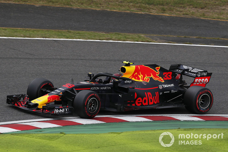 Max Verstappen in der Saison 2018