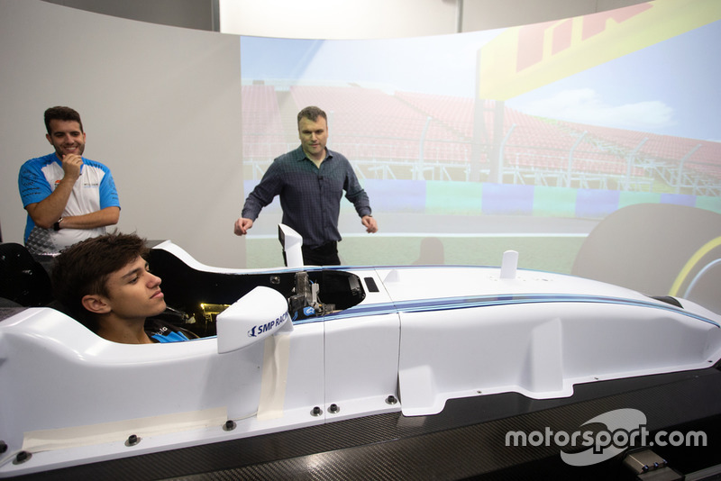 Álvaro Carretón, Williams eSports en el simulador de Williams F1