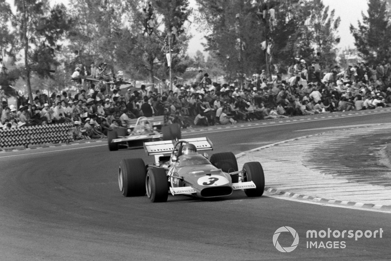 Jacky Ickx, Ferrari 312B, Jackie Stewart, Tyrrell 001