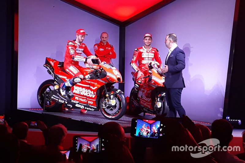 Andrea Dovizioso ve Danilo Petrucci, Ducati Team