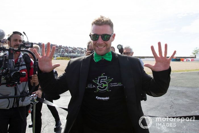 Jonathan Rea, Kawasaki Racing Team celebra su quinto título mundial