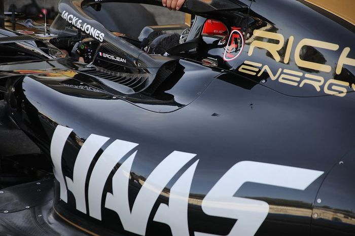 Detalle técnico del Haas F1 Team VF-19