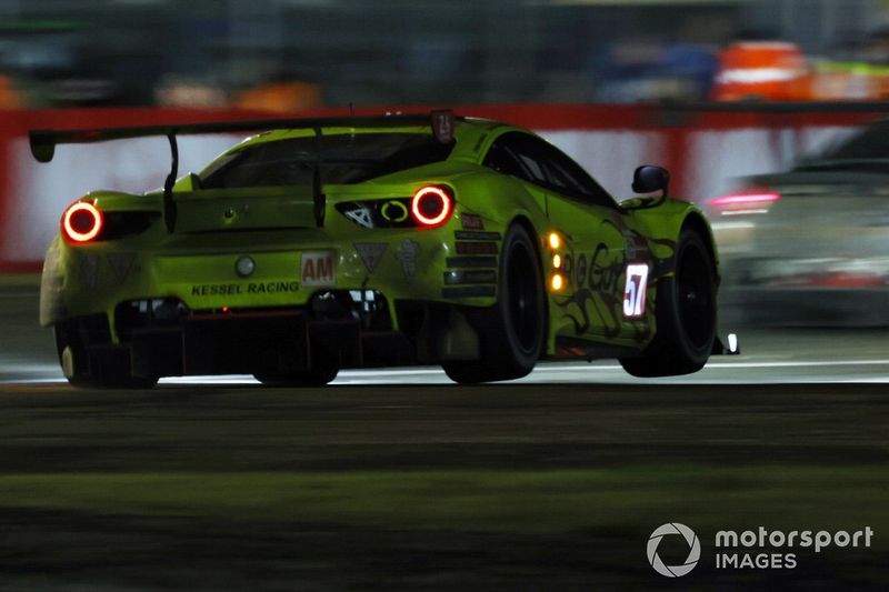 #57 Kessel Racing Ferrari 488 GTE EVO LMGTE Am, Takeshi Kimura, Scott Andrews, Mikkel Jensen 