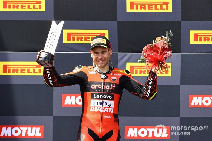 Podio: Alvaro Bautista, Aruba.it Racing Ducati