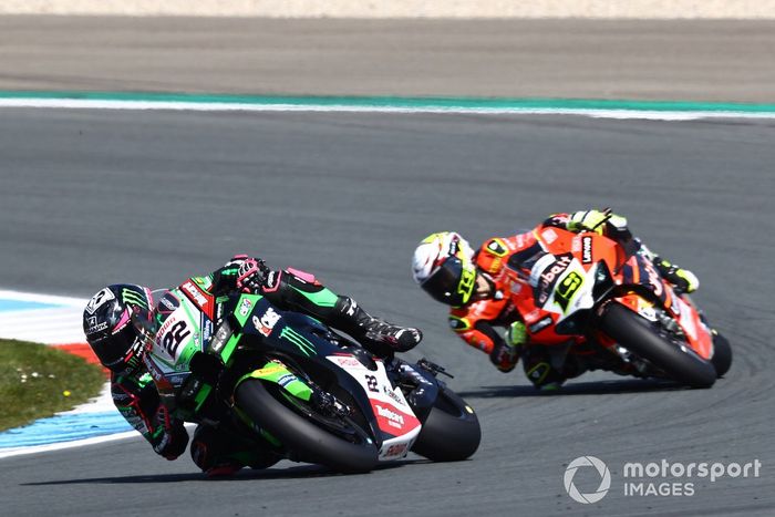 Alex Lowes, Kawasaki Racing Team WSBK, Alvaro Bautista, Aruba.it Racing Ducati