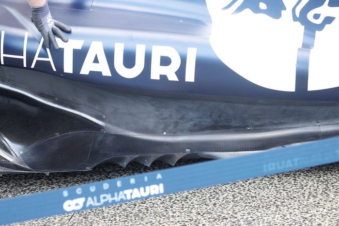 Detalle de AlphaTauri AT04