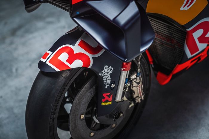Detalle de la KTM RC16 de MotoGP 2023