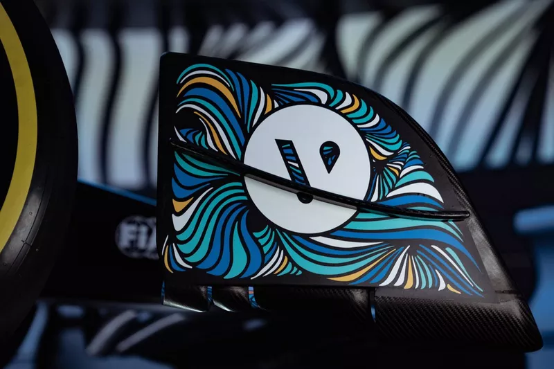 McLaren MCL36 livery detail