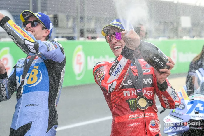 Marc Marquez, Ducati Team, Alex Marquez, Gresini Racing
