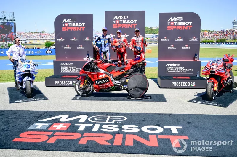 Francesco Bagnaia, Ducati Team, Alex Marquez, Gresini Racing, Marc Marquez, Ducati Team