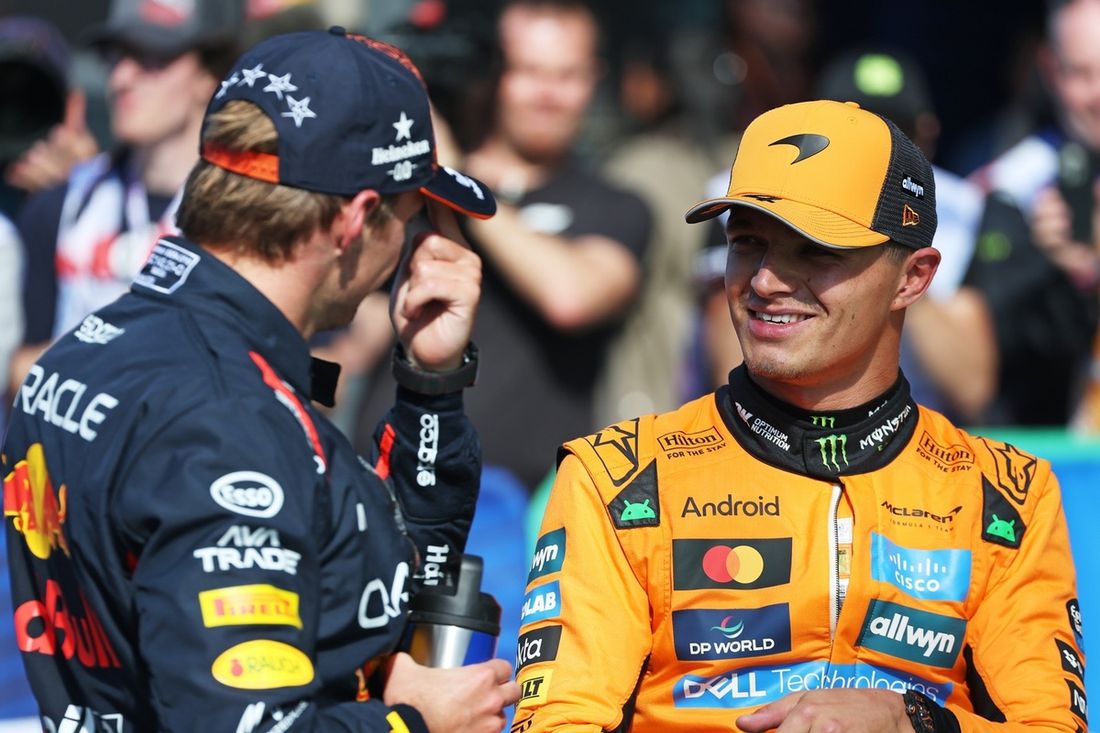 Lando Norris, McLaren, Max Verstappen, Red Bull Racing