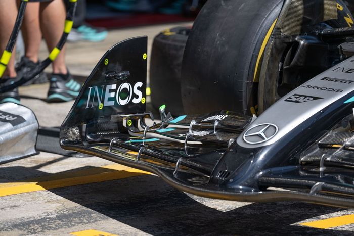 Mercedes W16 technical detail
