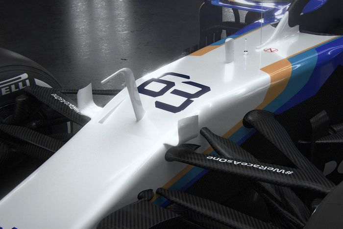 Williams FW43B detail