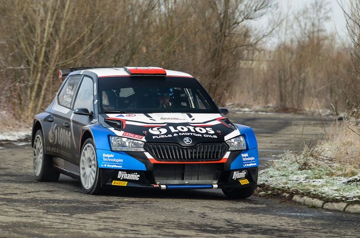 Kajetan Kajetanowicz, Maciej Szczepaniak, Skoda Fabia Rally2 evo