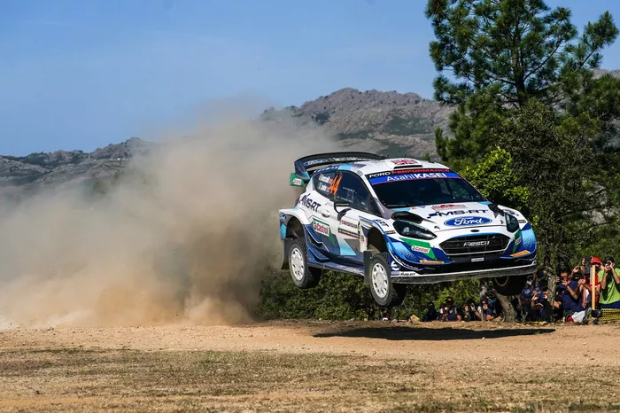 Gus Greensmith, Stuart Loudon, M-Sport Ford WRT Ford Fiesta WRC