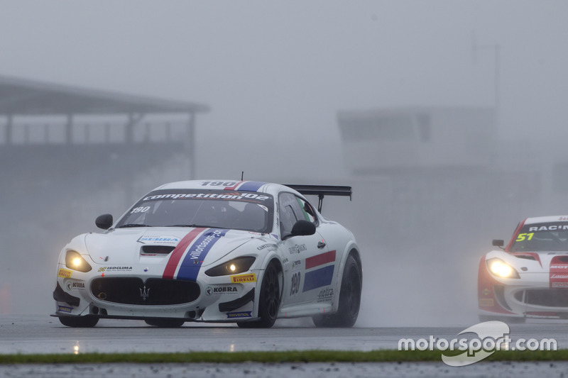 #190 Villorba Corse, Maserati GranTurismo MC GT4: Luca Anselmi, Giorgio Sernagiotto