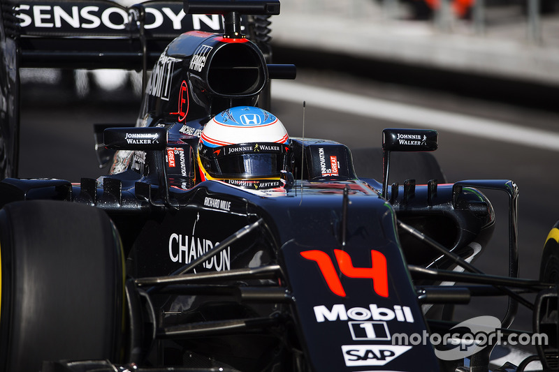 Fernando Alonso, McLaren MP4-31