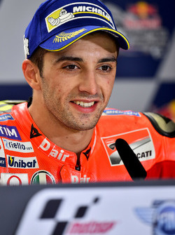 Derde plaats Andrea Iannone, Ducati Team