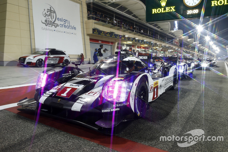 #1 Porsche Team, Porsche 919 Hybrid: Timo Bernhard, Mark Webber, Brendon Hartley