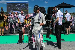 Sergio Perez, Force India op de grid