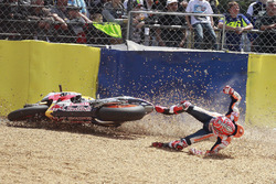 Marc Marquez, Repsol Honda Team crash