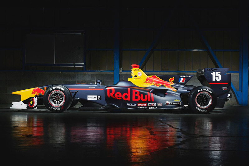 La voiture de Pierre Gasly, Team Mugen