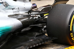 Lewis Hamilton, Mercedes AMG F1 W08: Aufhängung
