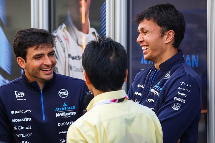 Alexander Albon, Williams, Carlos Sainz, Williams
