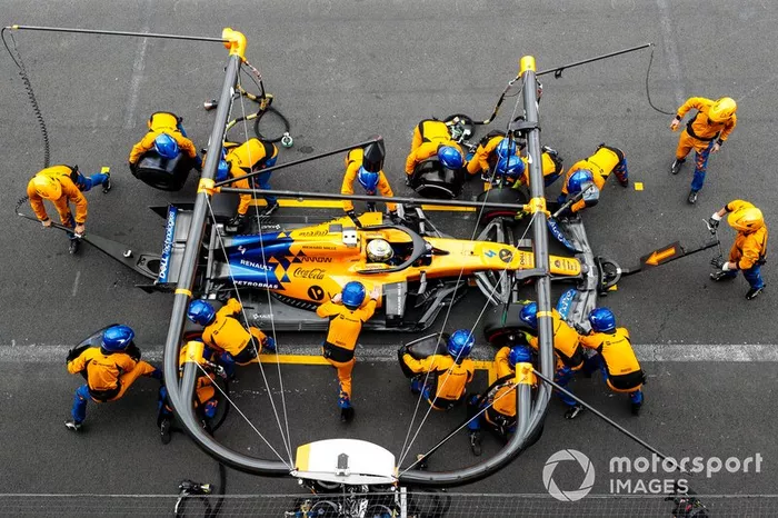 A Norris le piden que haga un pitstop