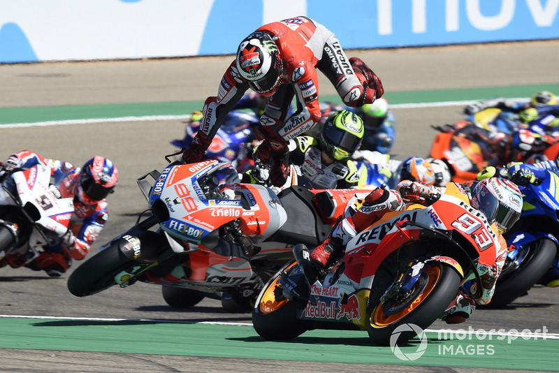 Lorenzo/Marquez-clash voorbode van spannend 2019 bij Honda