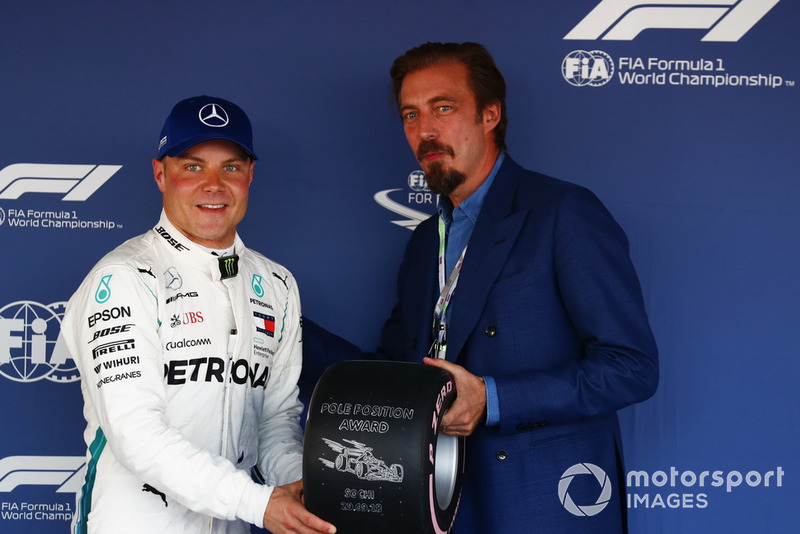 Peraih pole, Valtteri Bottas, Mercedes AMG F1