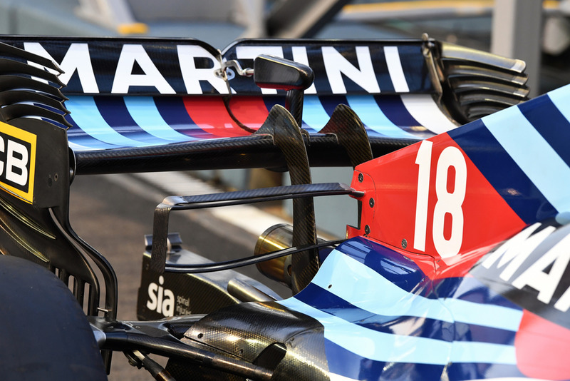 Заднее крыло Williams FW41