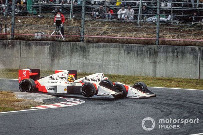 Alain Prost, McLaren, Ayrton Senna, McLaren
