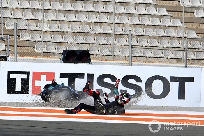 Caída de Fabio Quartararo, Petronas Yamaha SRT 