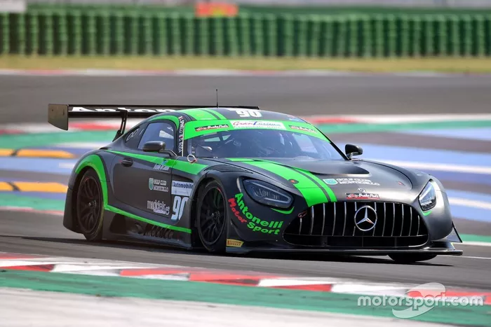 Davide Roda, Loris Spinelli, AKM Motorsport, Mercedes AMG GT3  