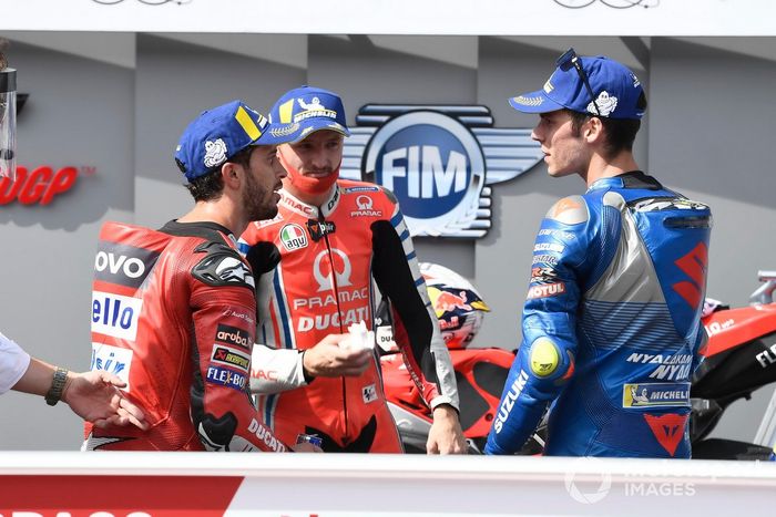 Ganador Andrea Dovizioso, Ducati Team