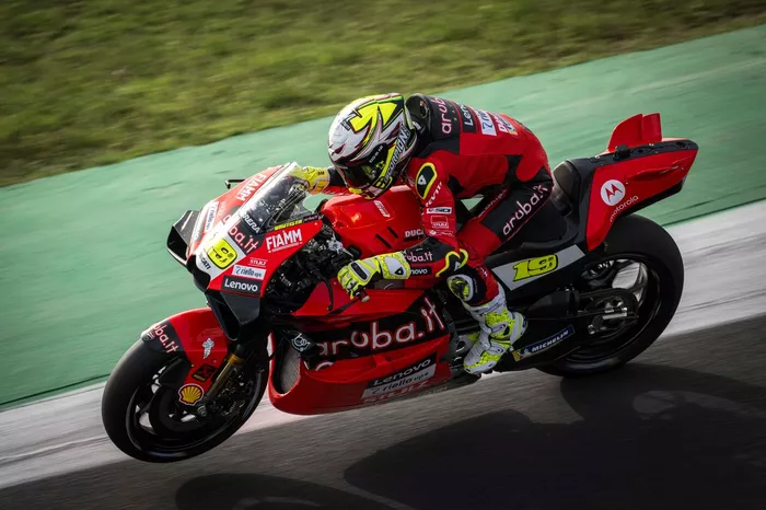Alvaro Bautista, Ducati, Test Misano
