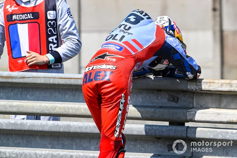 Alex Marquez, Gresini Racing crash